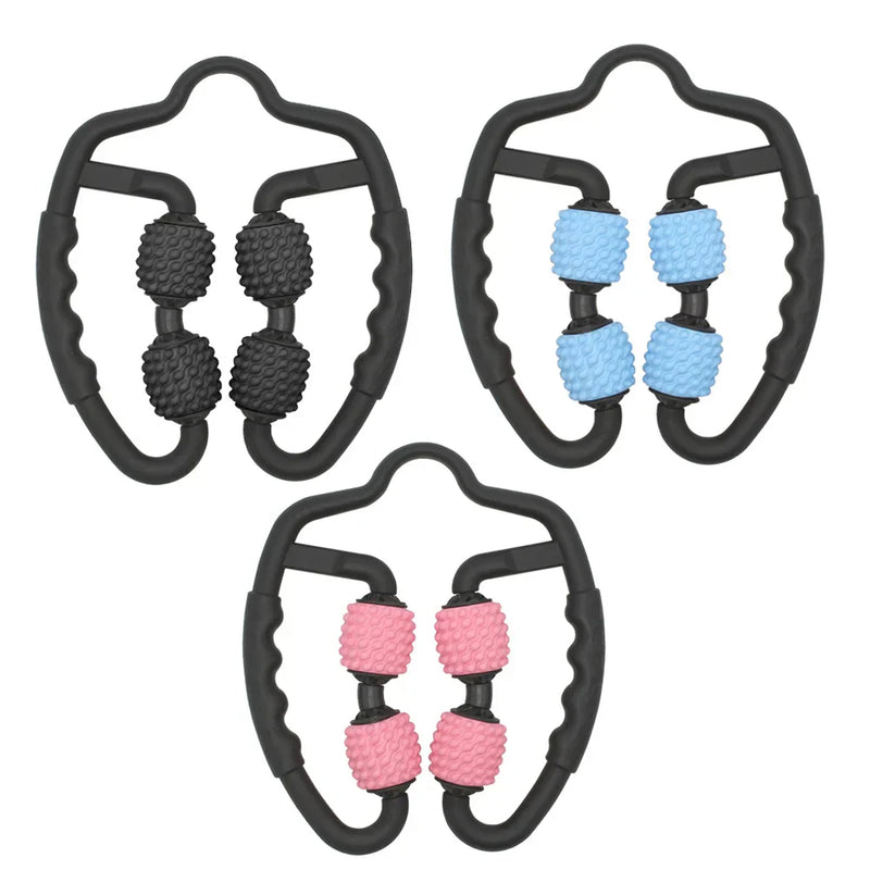 CelluSculpt - Handmassagerol met verhoogde randen en gebogen zijhandgrepen