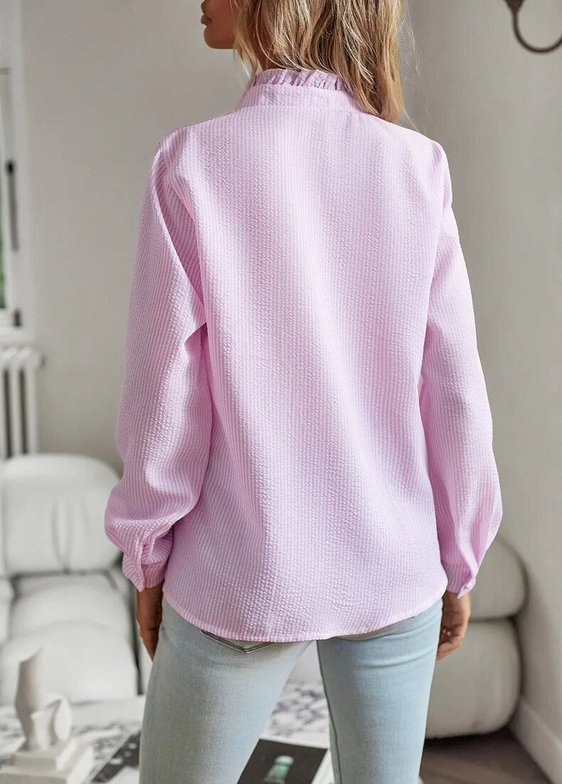 GracefulWear™ - Comfortabel Elegant Overhemd