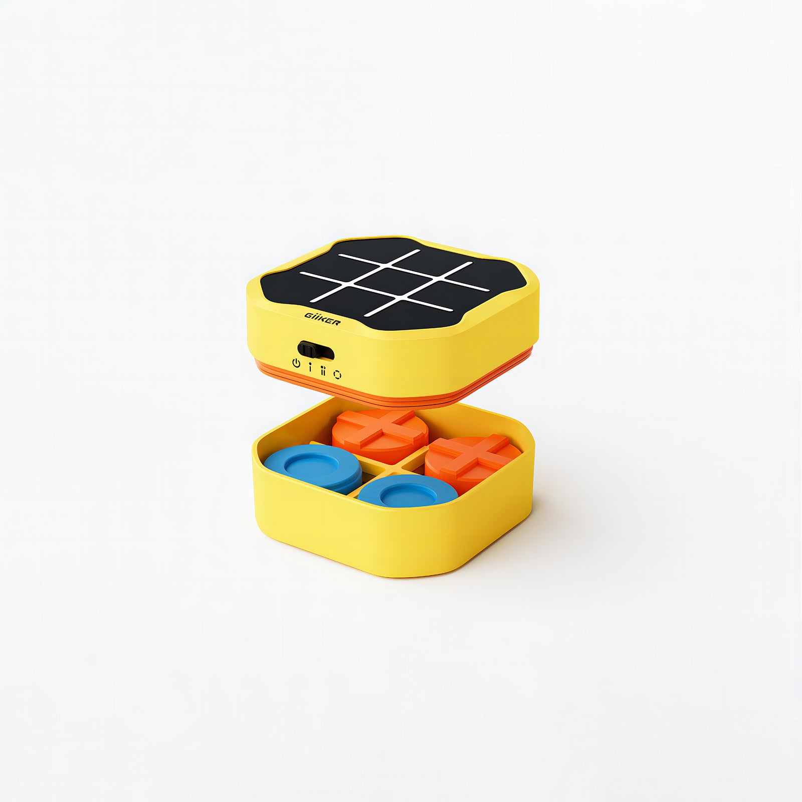 MentiBox - Rechthoekige elektronische puzzel met raster en knoppen