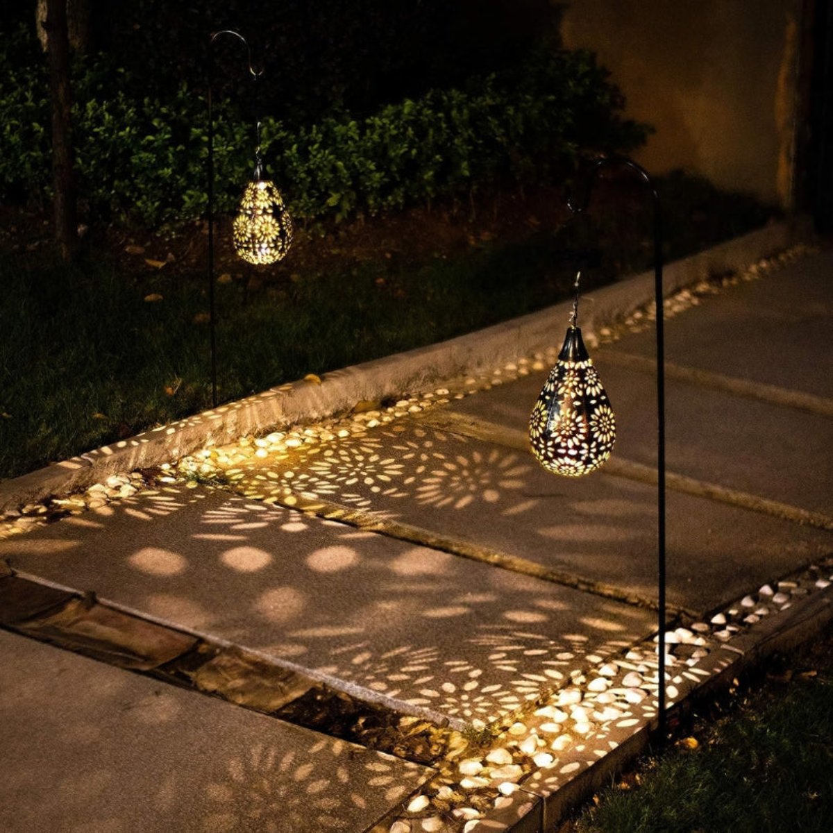 GlowNest – Zonne-tuinverlichting met zachte gloed en automatische schemer-tot-dageraadfunctie