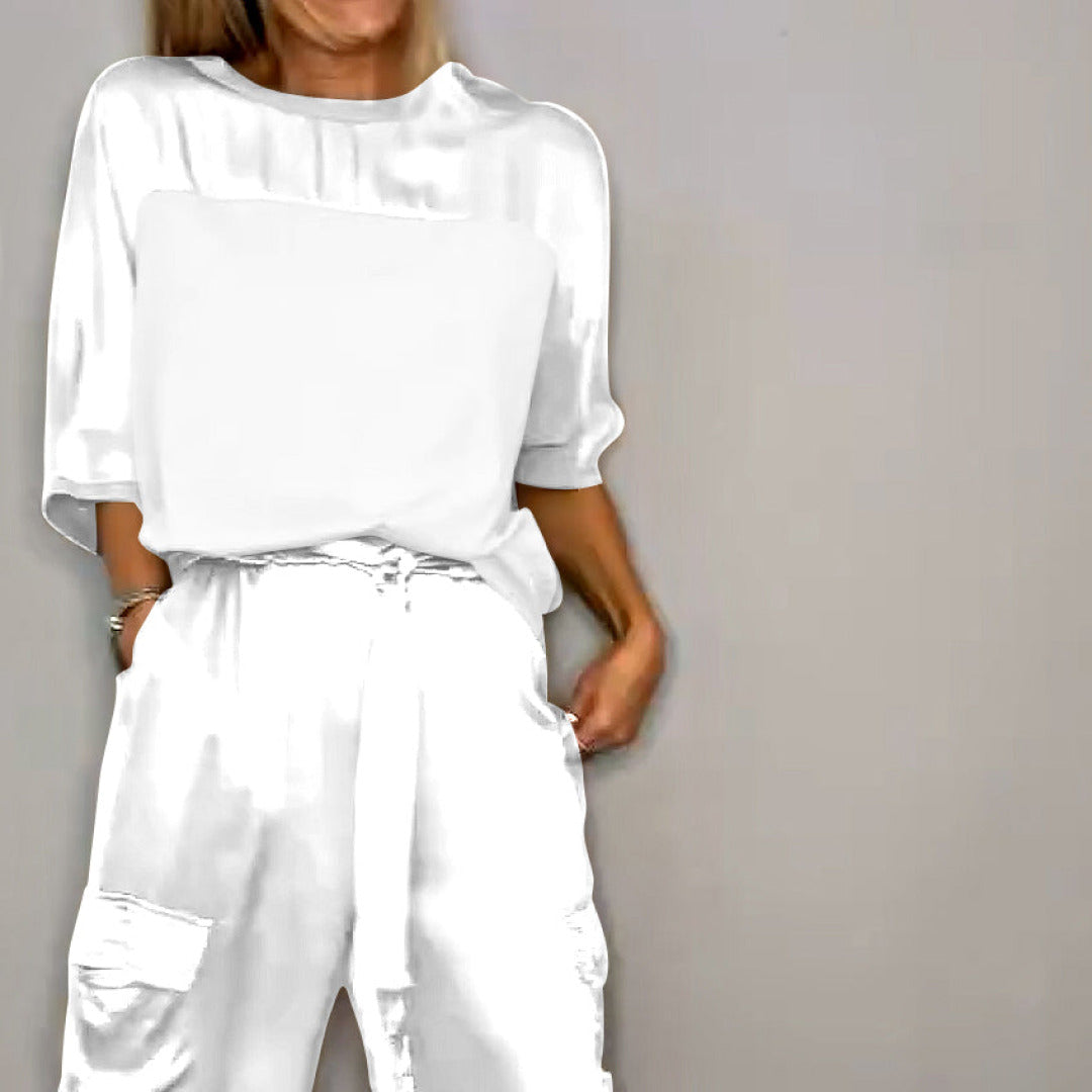 Variant image for Melitta - Tijdloze Elegante Twinset Dames met Comfortabele Pasvorm-25