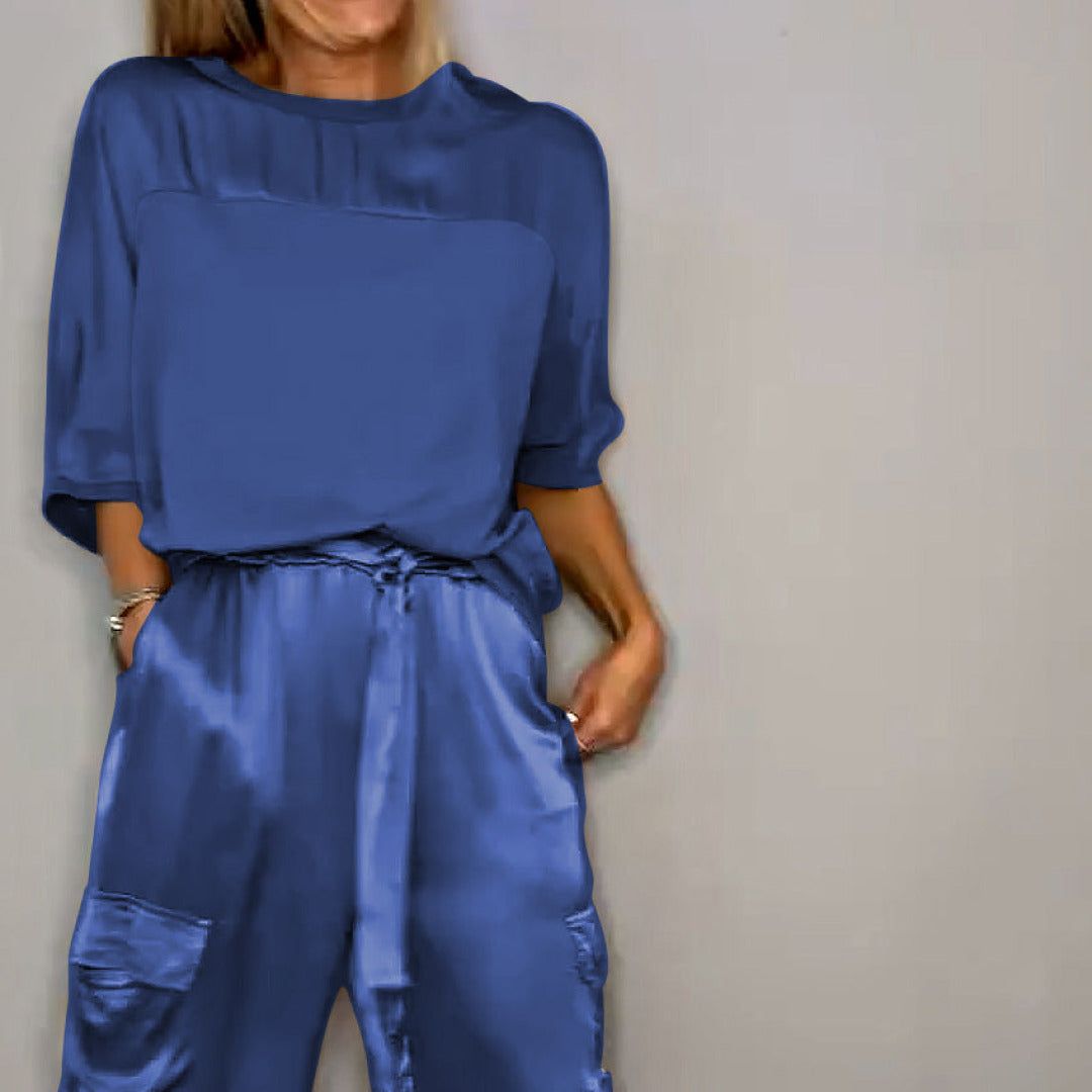 Variant image for Melitta - Tijdloze Elegante Twinset Dames met Comfortabele Pasvorm-41