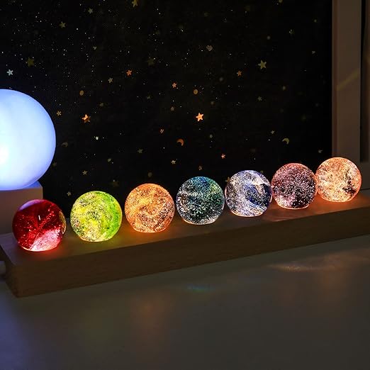 AuraGlow - Betoverende Kosmische Lamp met Betoverende Gloed