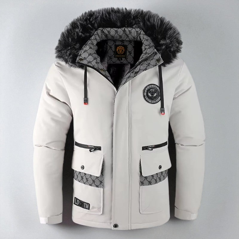 Victor - Jas met Lange Mouwen Verstelbare Capuchon en Ritssluiting