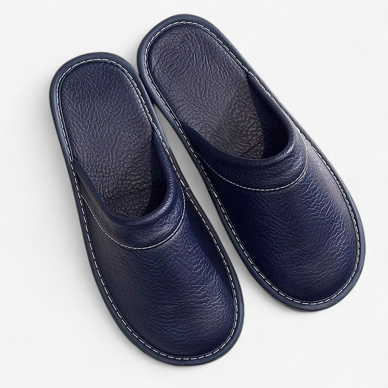 CozyStep – Ronde Teen Slippers met Slip On Ontwerp