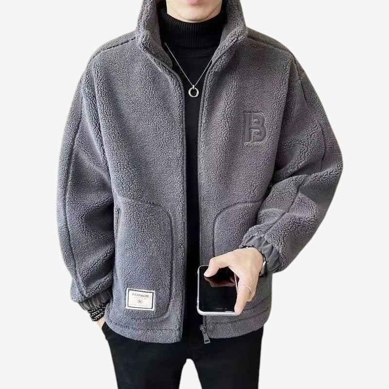 Mark – Lange Mouw Jas met Rits en Zijzakken