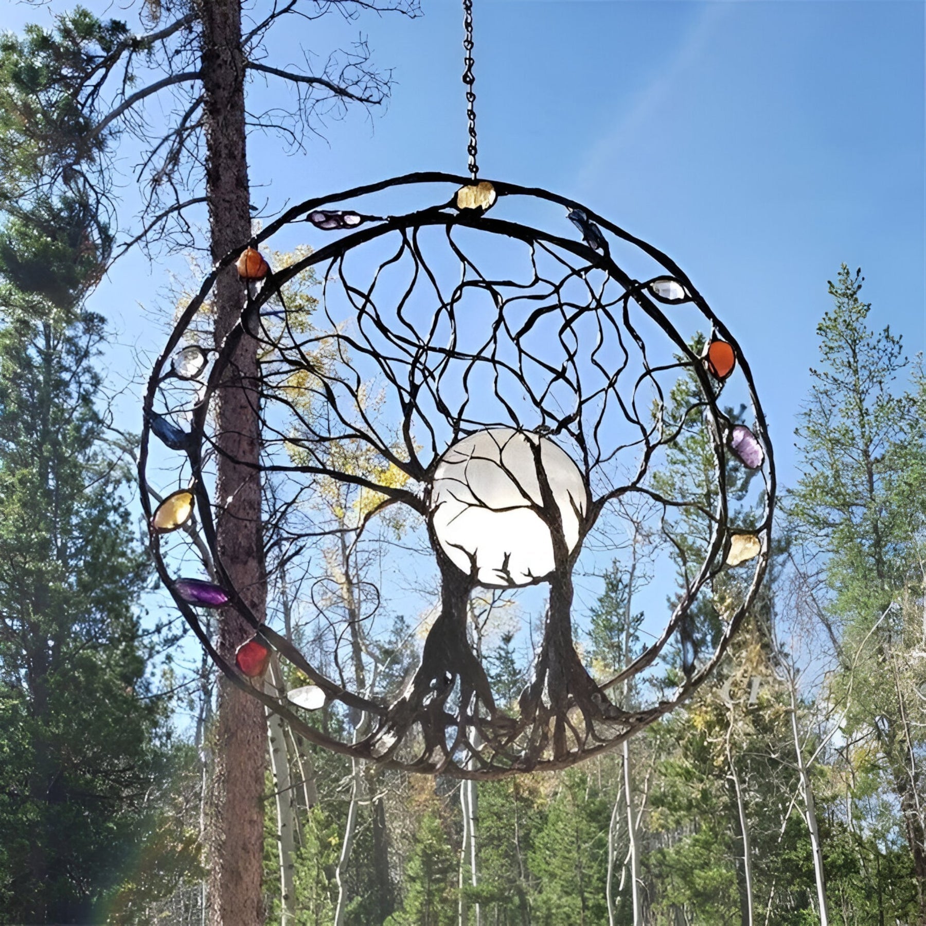 EternaBloom - Boeiend kunstwerk van de levensboom voor spirituele woningdecoratie