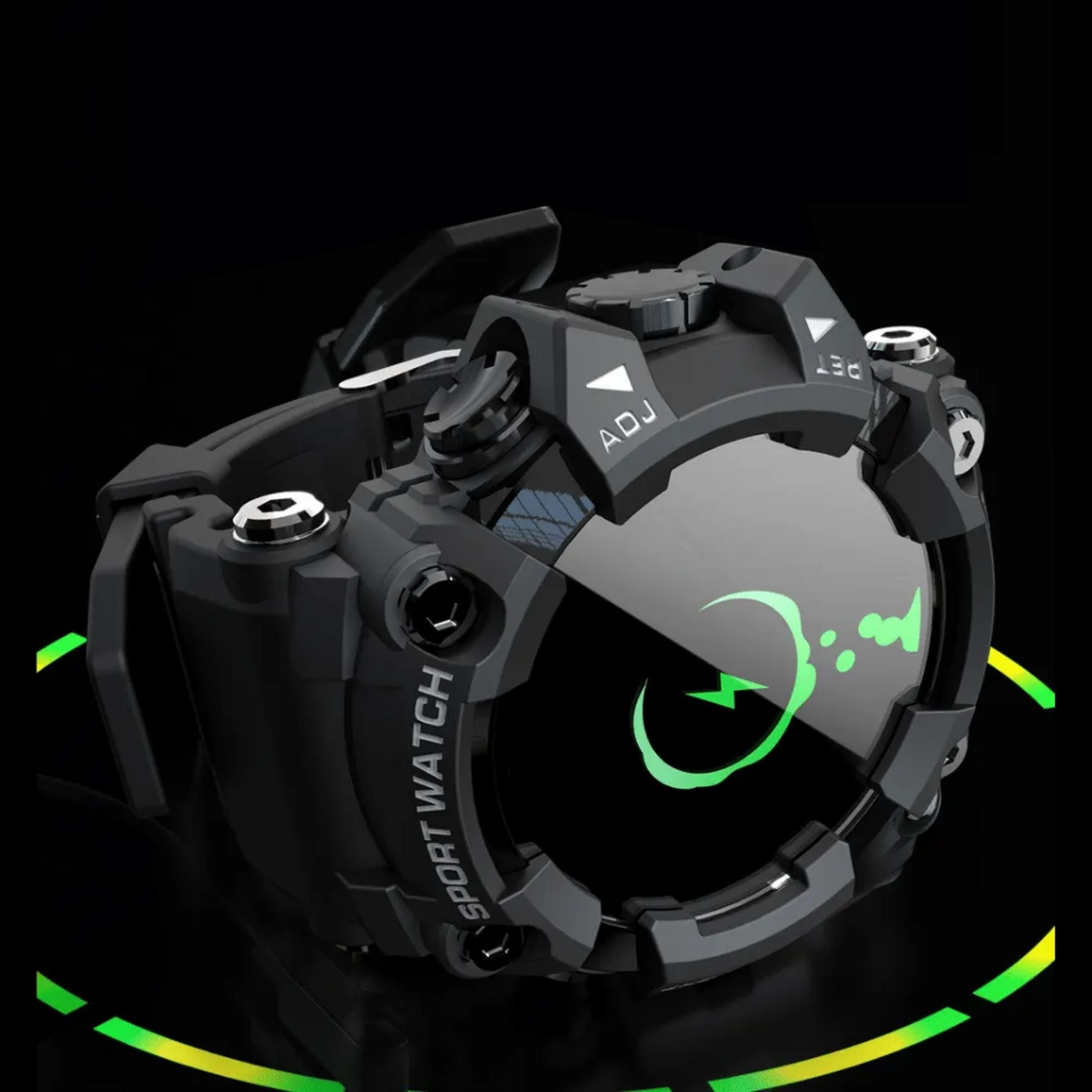 Robert - Smartwatch van militaire kwaliteit voor ultieme duurzaamheid en prestaties