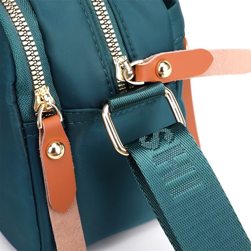 Talia – Lichtgewicht schoudertas met rits aan de voorkant en verstelbare banden