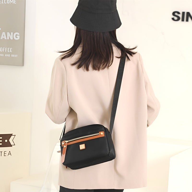 Talia – Lichtgewicht schoudertas met rits aan de voorkant en verstelbare banden