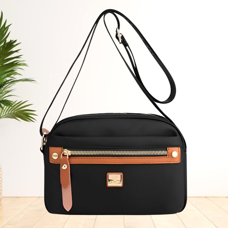 Talia – Lichtgewicht schoudertas met rits aan de voorkant en verstelbare banden