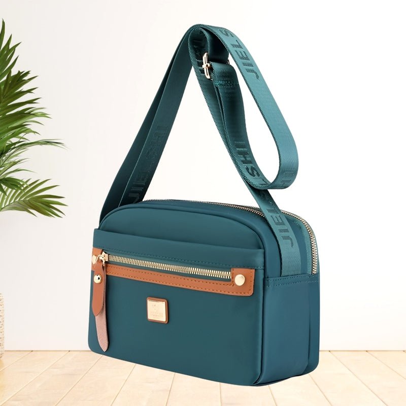 Talia – Lichtgewicht schoudertas met rits aan de voorkant en verstelbare banden