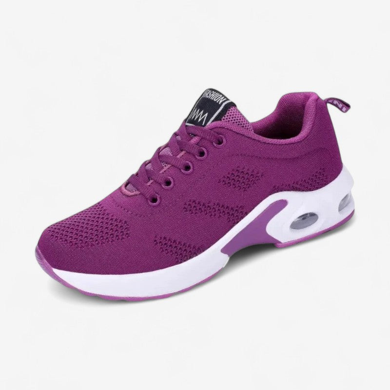 Camila – Sneakers met Ronde Neus Veters en Slip On Ontwerp