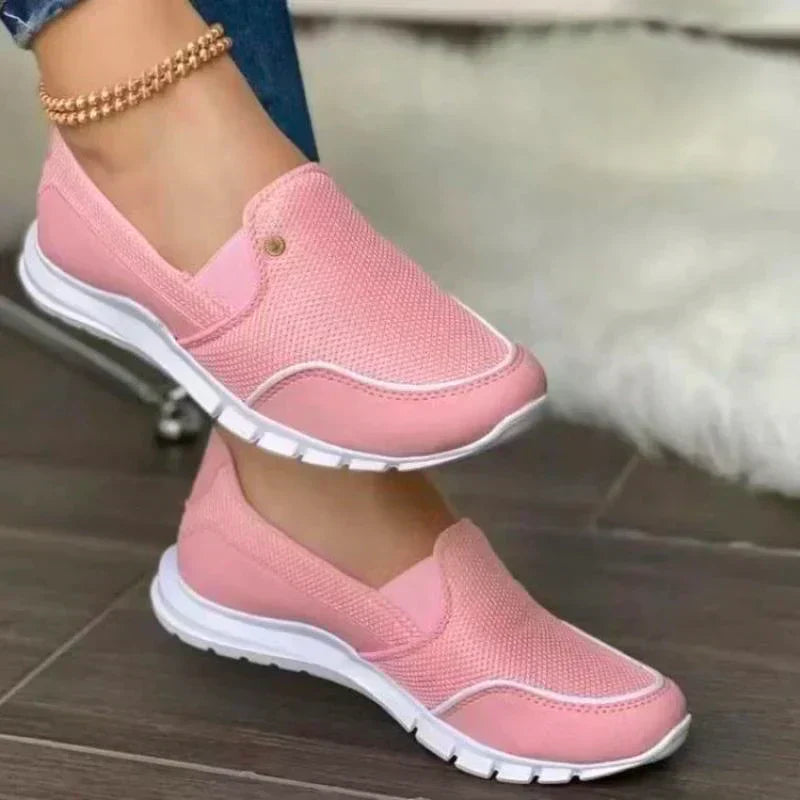 Mirella - Stijlvolle en ondersteunende Orthopedische Slip-On Schoenen