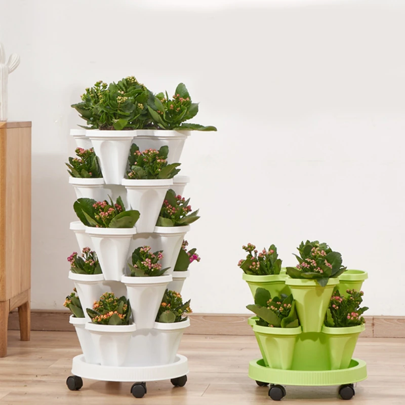 GrowEase – Stapelbare plantenbakken voor compact en efficiënt tuinieren