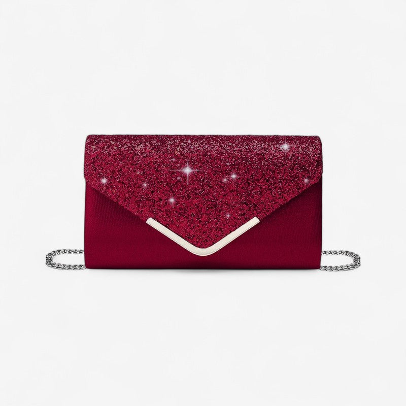 Brenda – Handtas met envelop en rechthoekig ontwerp