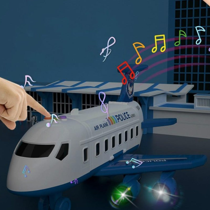 SkyExplorer - Avontuurlijke Vliegtuig Speelset voor Jonge Ontdekkingsreizigers