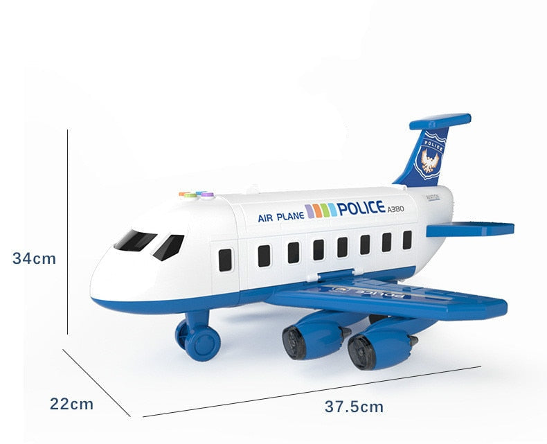 SkyExplorer - Avontuurlijke Vliegtuig Speelset voor Jonge Ontdekkingsreizigers