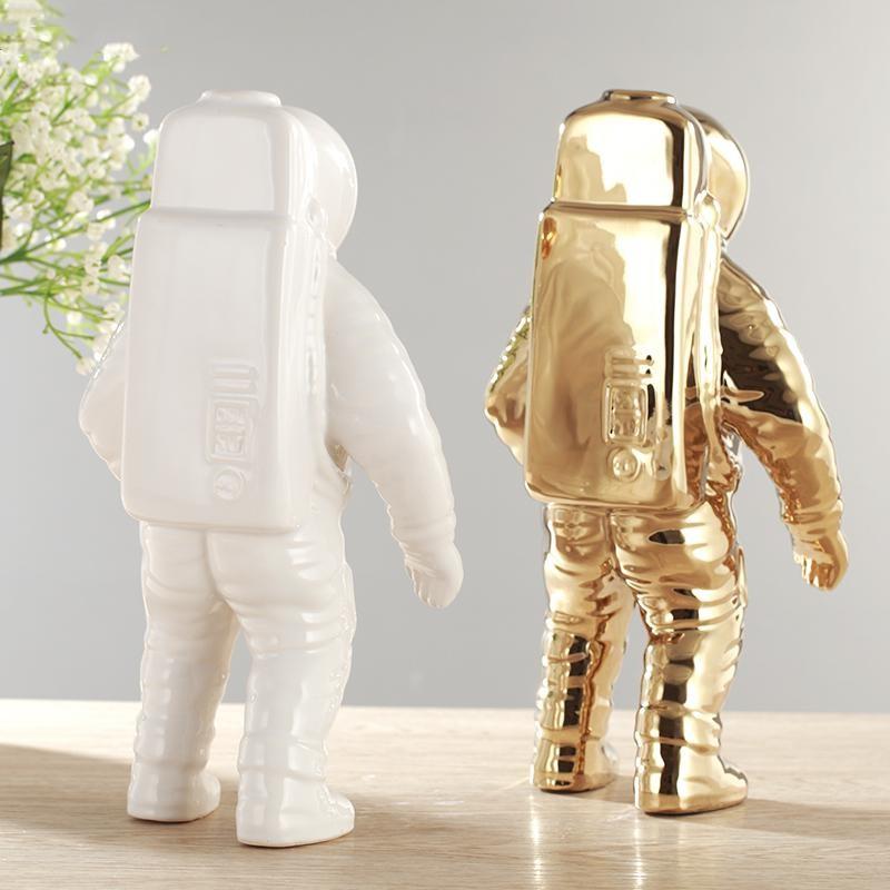 SpaceFlora - Astronaut Bloemenhouder voor Leuk en Uniek Home Decor
