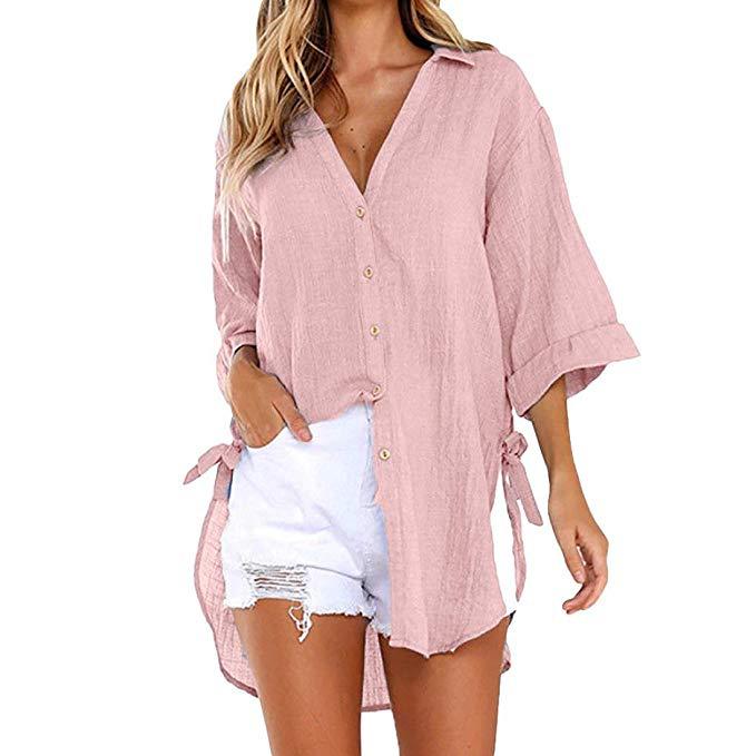 Sophie - Flatterende button-down met eigentijdse details