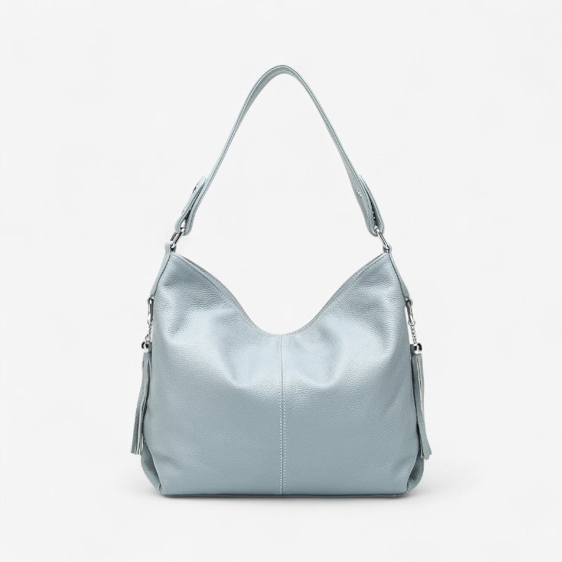 Marie – Schoudertas met verstelbare riemen en kwastontwerp