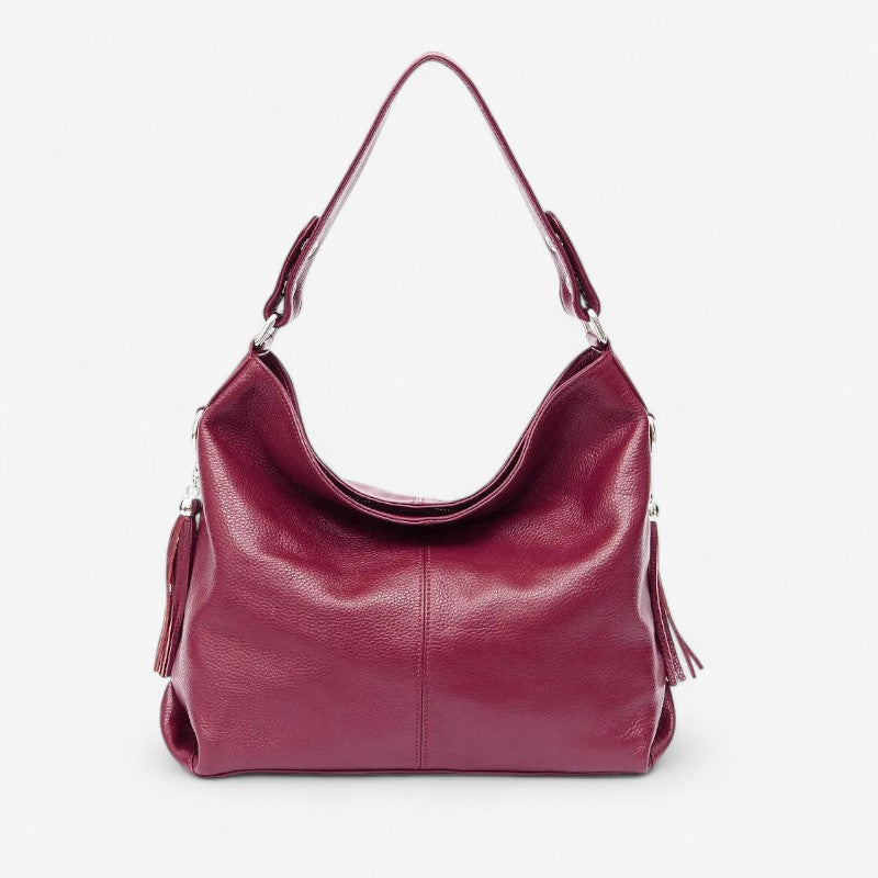 Marie – Schoudertas met verstelbare riemen en kwastontwerp