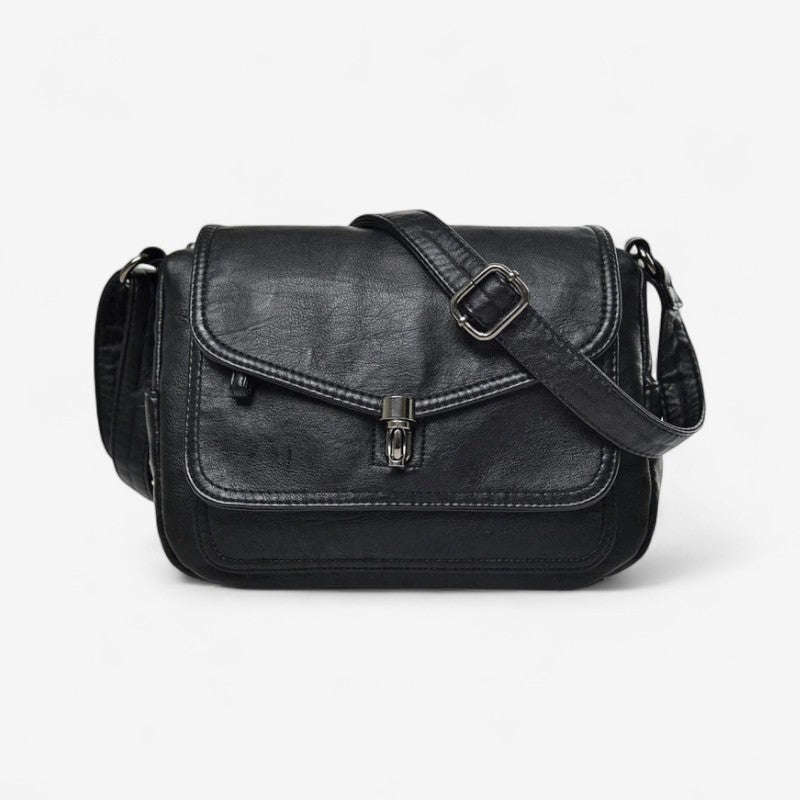 Audrey – Handtas met verstelbare schouderriem en meerdere ritsvakken