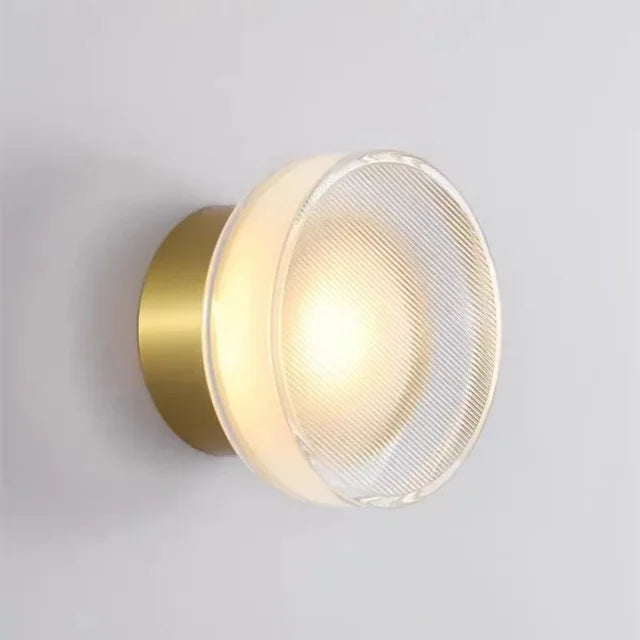 RoundGlow - Stijlvolle ronde wandlamp met modern ontwerp