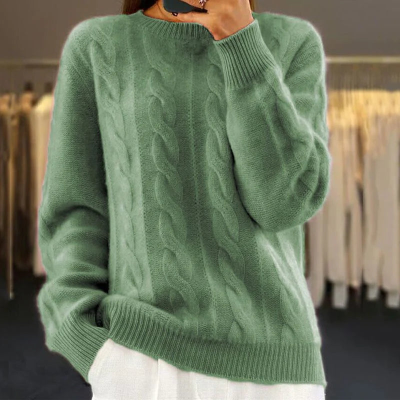 Joelle - Regular Fit Sweater met Blijvende Kwaliteit