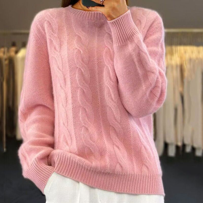 Joelle - Regular Fit Sweater met Blijvende Kwaliteit
