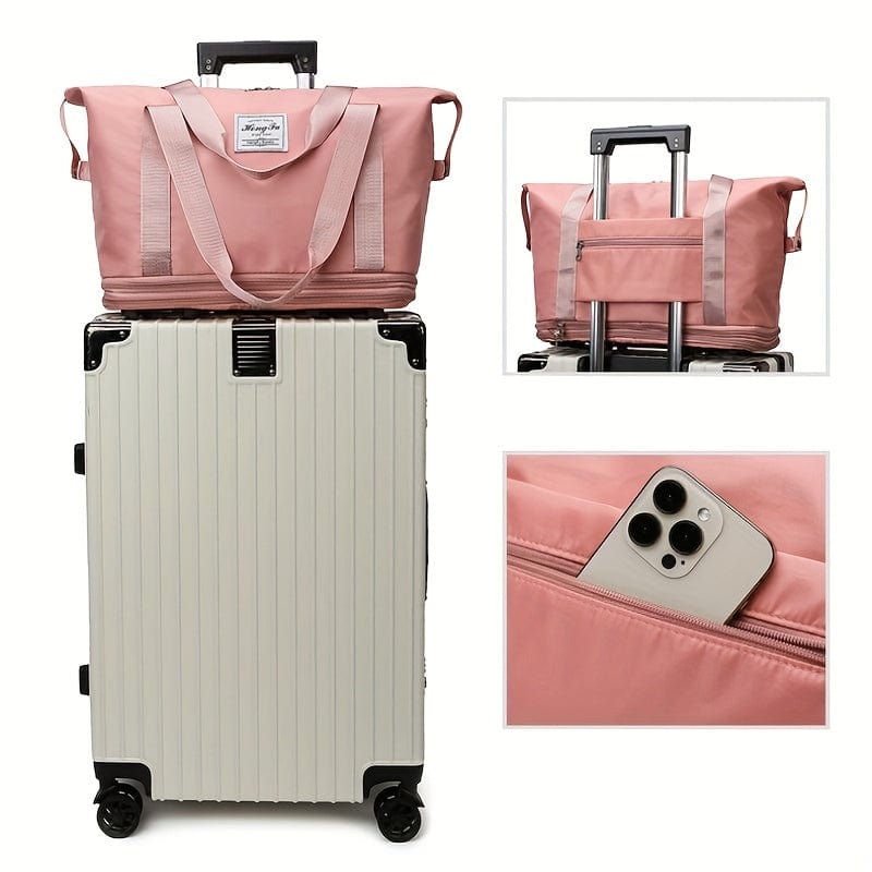 TravelPro - Opvouwbare reistas met veel opbergruimte en meerdere draagopties