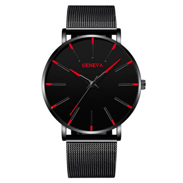 Liam - Elegant slank horloge met minimalistisch design en ultradunne band
