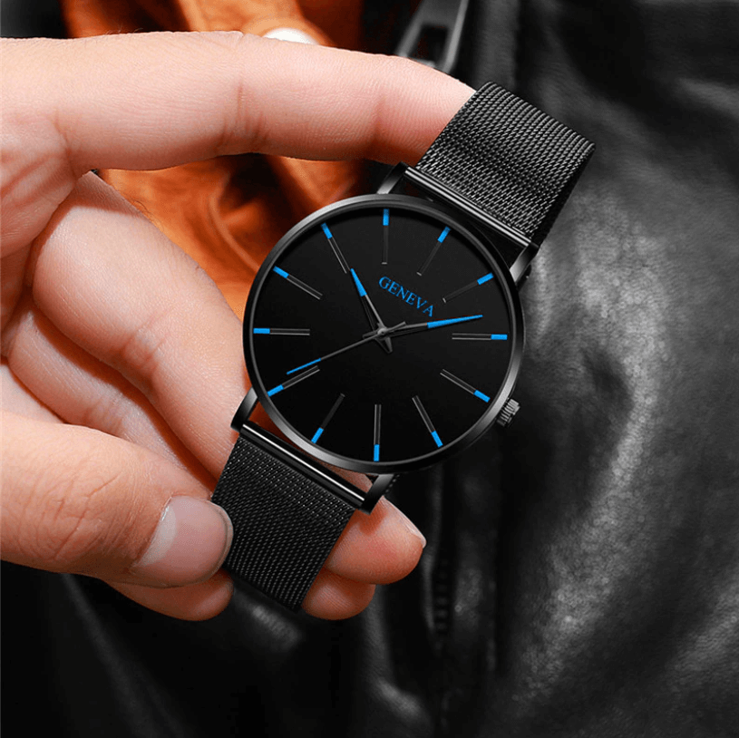 Liam - Elegant slank horloge met minimalistisch design en ultradunne band