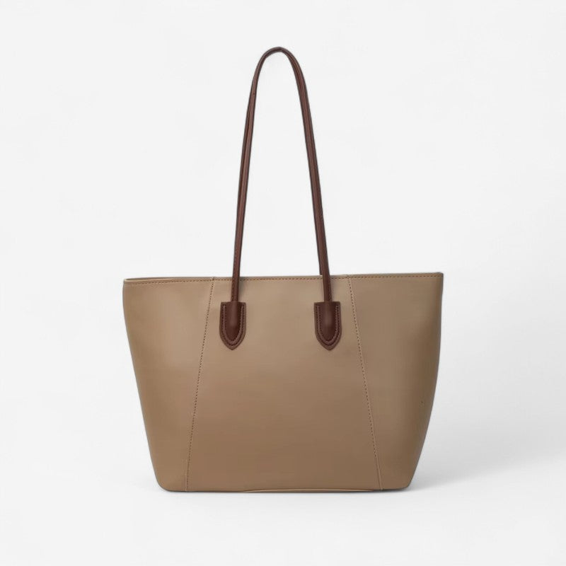 Lori – Schoudertas met handvatten en intern ritsvak