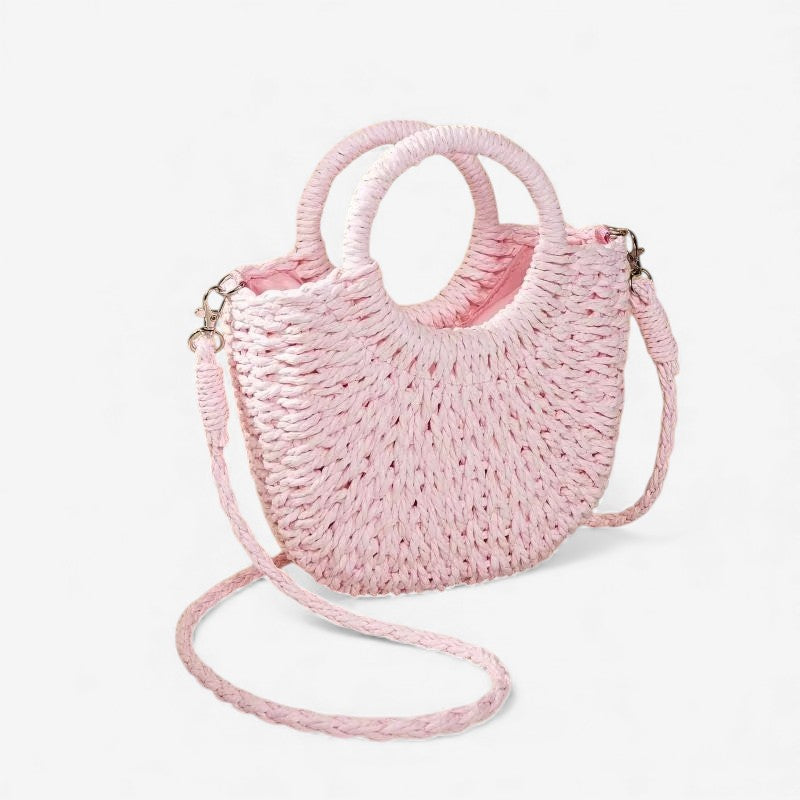 Hannah – Handtas met Dubbele Handvatten en Afneembare Schouderband