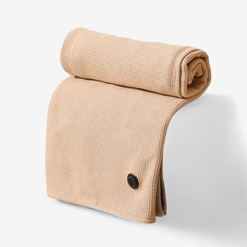 Lina – Draagbare USB Decke met Kwastjes en Wasbaar Ontwerp