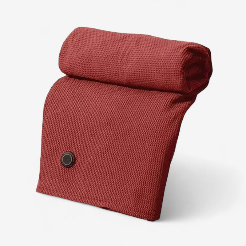 Lina – Draagbare USB Decke met Kwastjes en Wasbaar Ontwerp