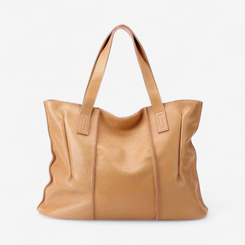 Caroline – Schoudertas met ritssluiting en bovenhandvatten