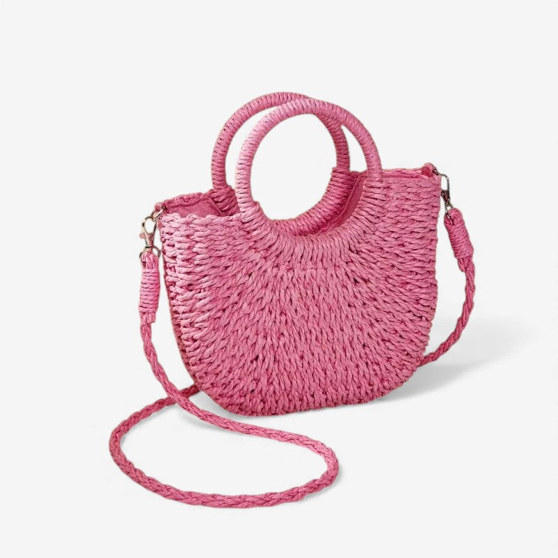 Hannah – Handtas met Dubbele Handvatten en Afneembare Schouderband