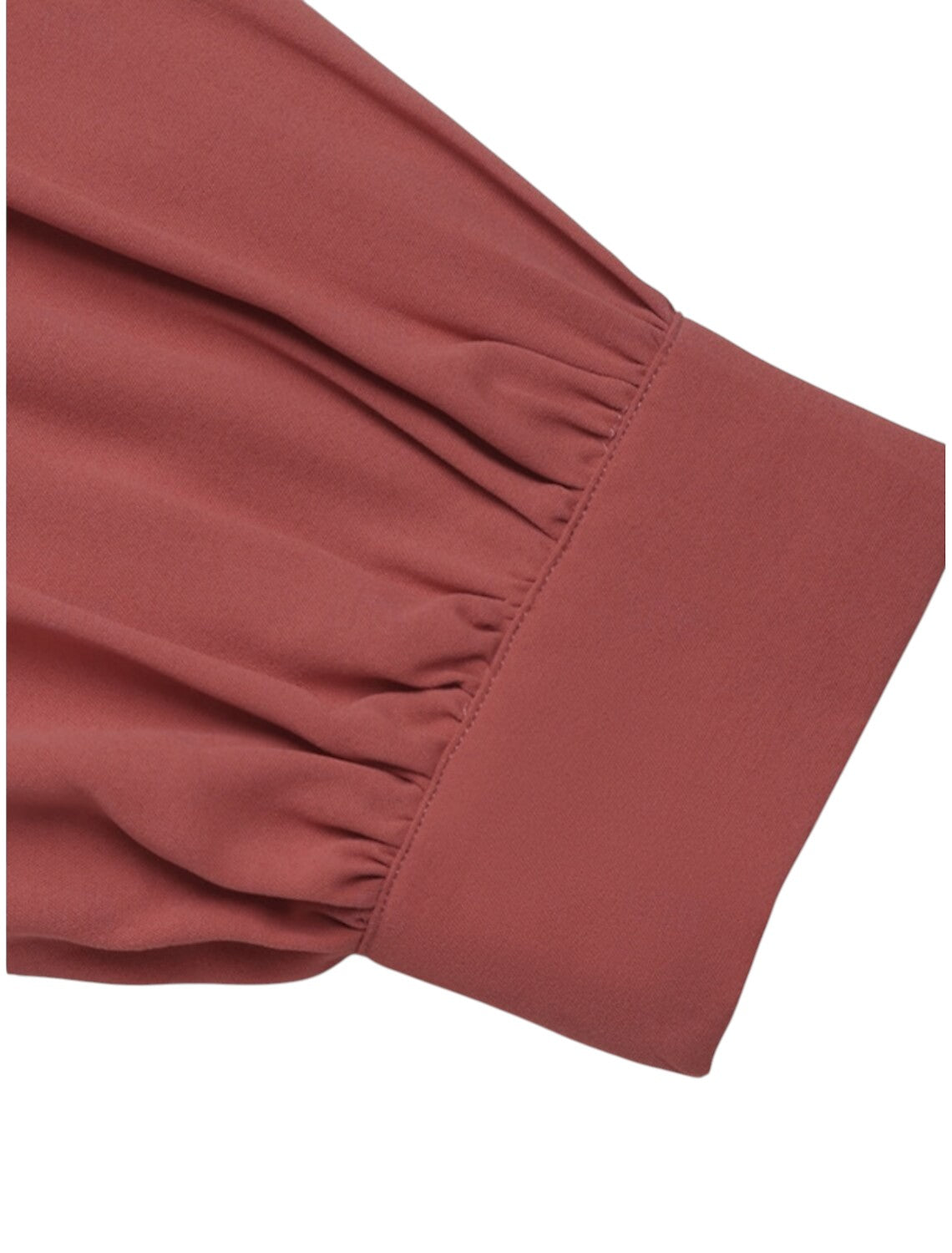 Josephine – Relaxed Fit overhemd met knopen geplooide voorkant en klassieke kraag