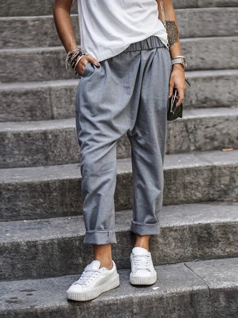 Harry – Casual losse broek met elastische taille
