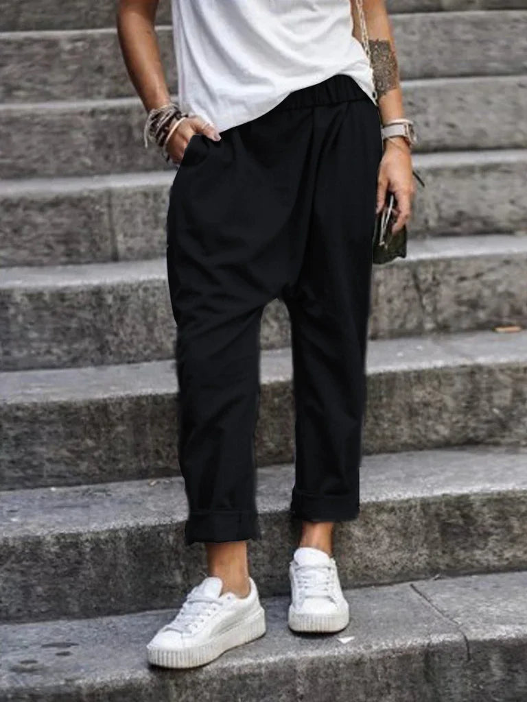 Harry – Casual losse broek met elastische taille