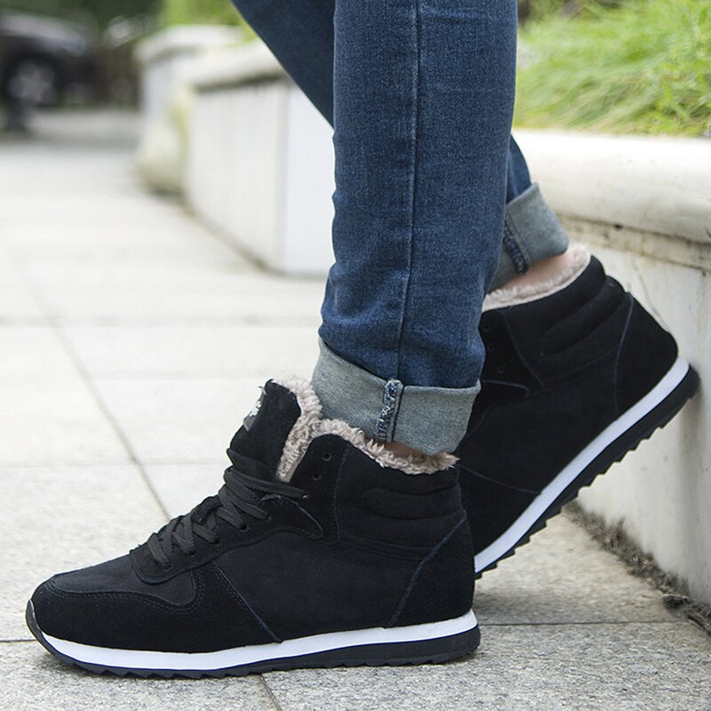 Carl - Antisliplaarzen met pluchen bontvoering voor comfort en stijl