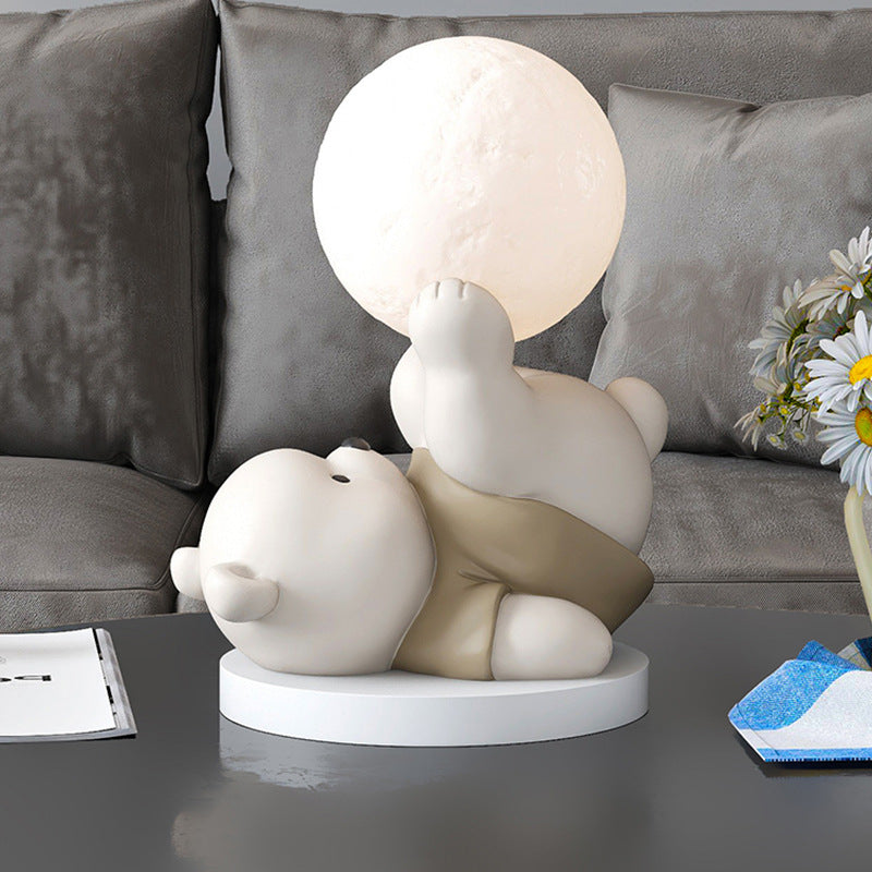GlowBear – Beer vormige LED tafellamp met touchfunctie en nachtlamp
