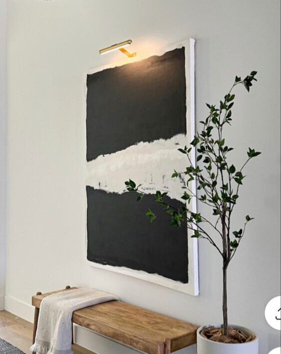 ArtGlow - Moderne wandfotolamp met instelbare verlichting