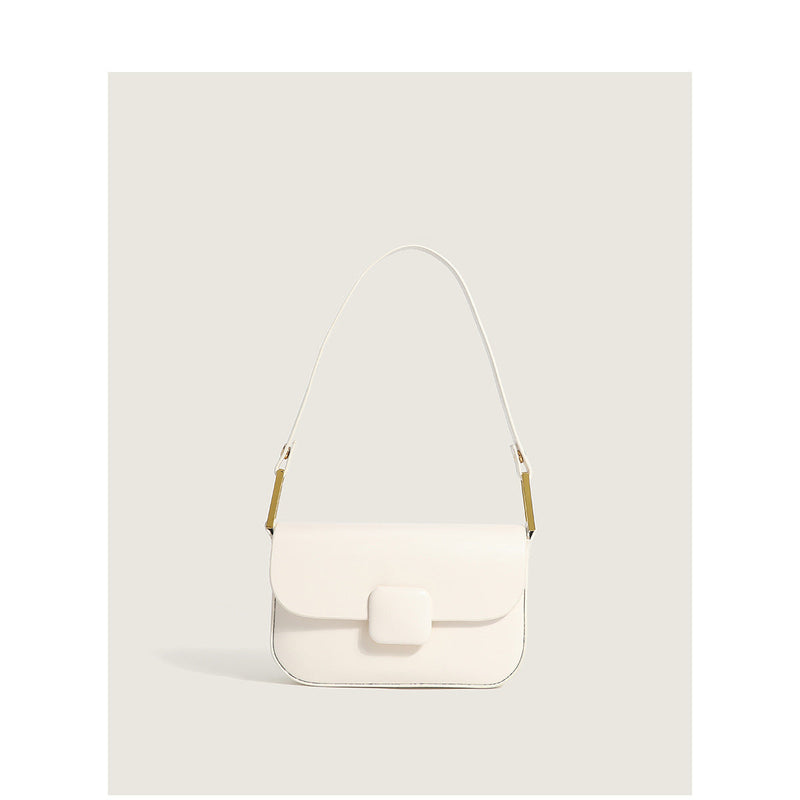 Emma - Stijlvolle kleine schoudertas met trendy stiksels