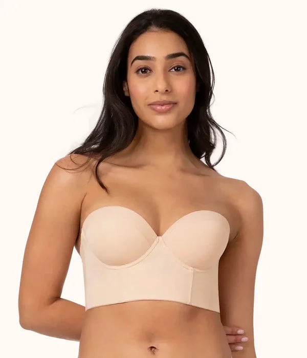 Sophia - Elegante Strapless Push-Up BH voor Onzichtbare Ondersteuning