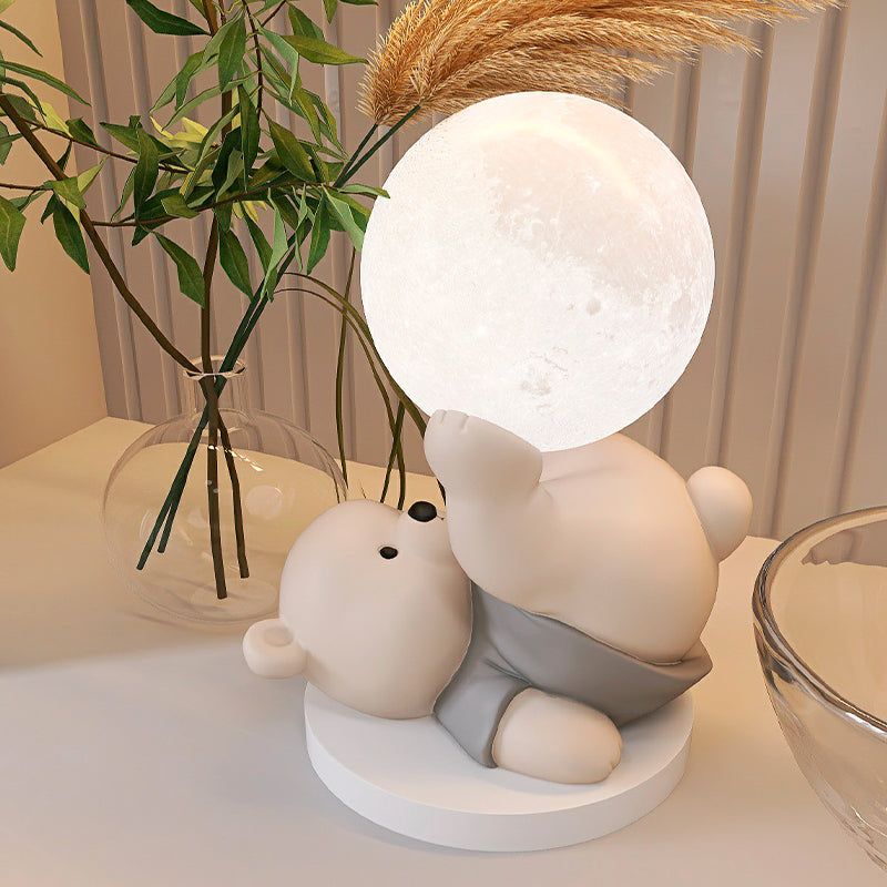 GlowBear – Beer vormige LED tafellamp met touchfunctie en nachtlamp