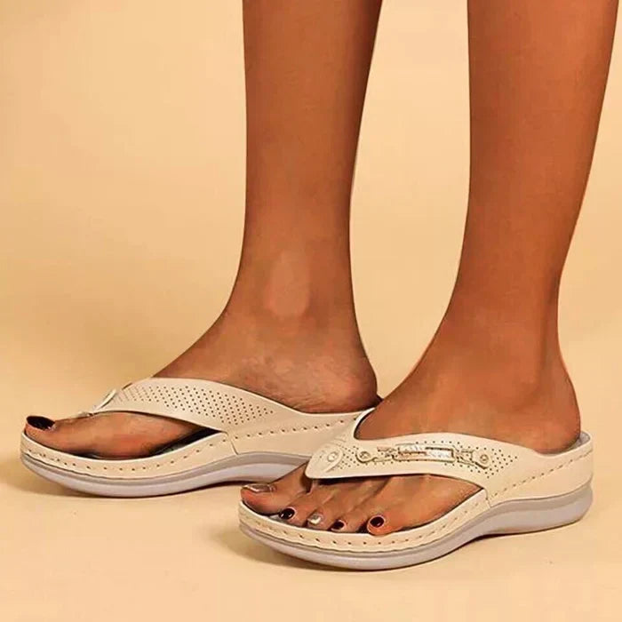 Alisa - Antislip teenslippers met ondersteunend comfort