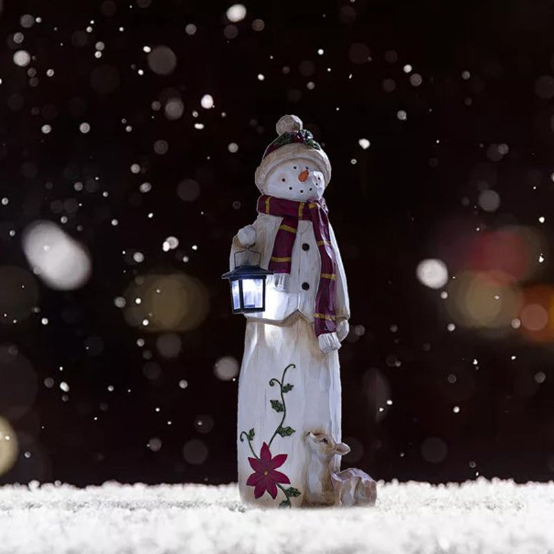 SnowGlow - Milieuvriendelijke kerstlantaarn met automatisch LED-licht